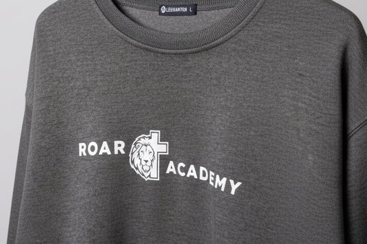 ROAR Academy | Gray Pullover (Unisex)