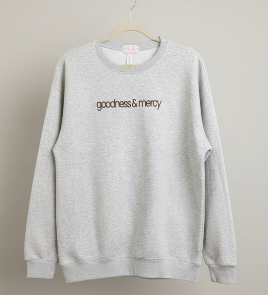 PSALMS 23 | Pullover Sweatshirt • Gray