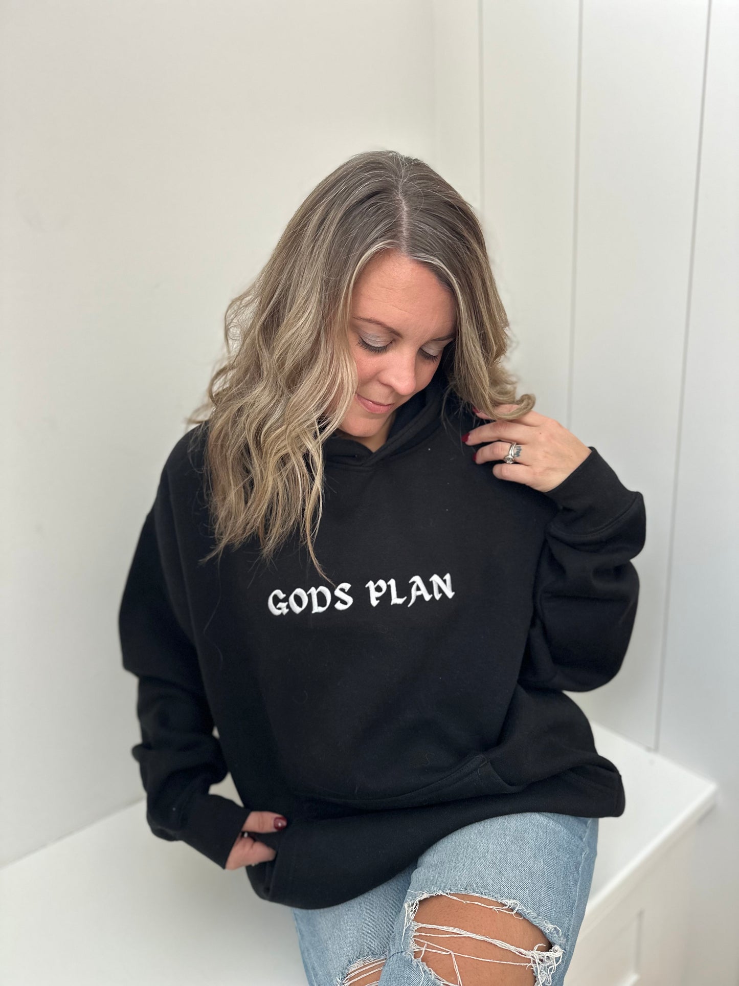 GODS PLAN | Embroidered Hoodie