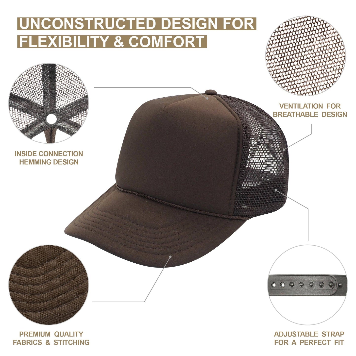 WON'T HE DO IT | Trucker Embroidered Hat
